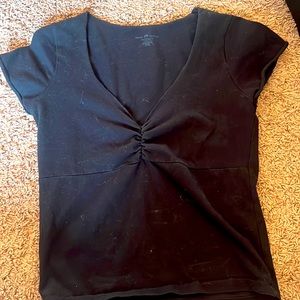 Black brandy melville crop top
